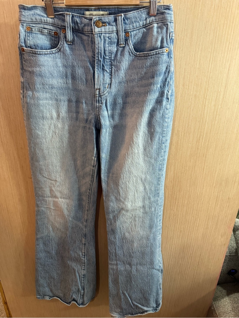 Madewell Light Wash The Perfect Flare Jeans Size 26